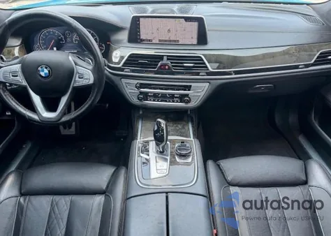 2017 BMW 750 I z USA, uszkodzony, nr VIN WBA7F0C34HGM22159